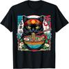 Cats Ramen Noodle Japanese Anime Kawaii Cat T-Shirt