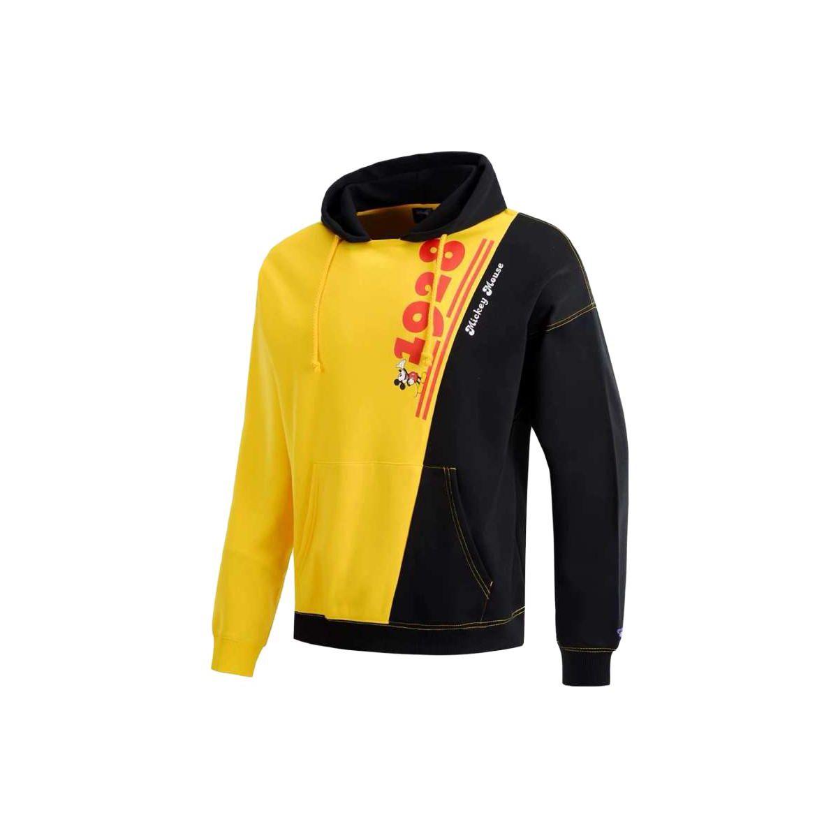 

Li Ning X Disney Микки Коллаборация Повседневное Худи Пуловер Мужские худи Хромово-желтый AWDNB77-1 XXL