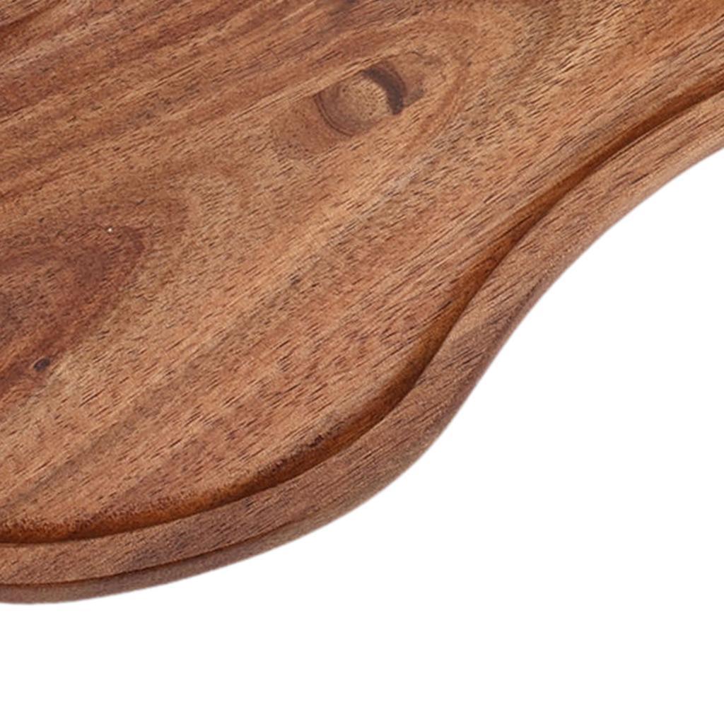 Acacia Wood Serving Tray Cake Appetizer Plate Home Decor Decorative Food Dish Kitchen Countertop Charcuterie Board Sushi Plate