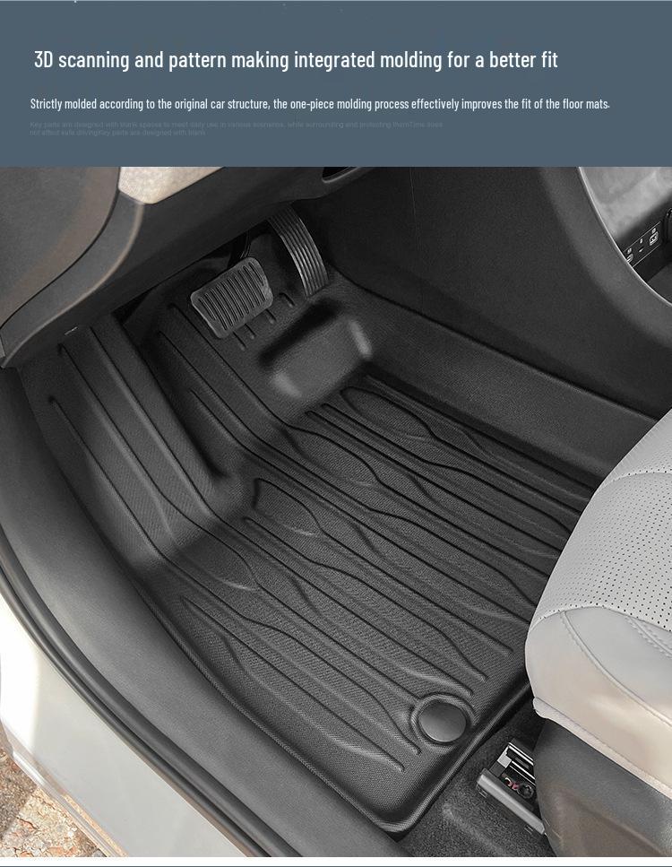 All-Weather TPE Floor Mats & Trunk Mat for Haishi 05 EV - Compatible with 25 Models