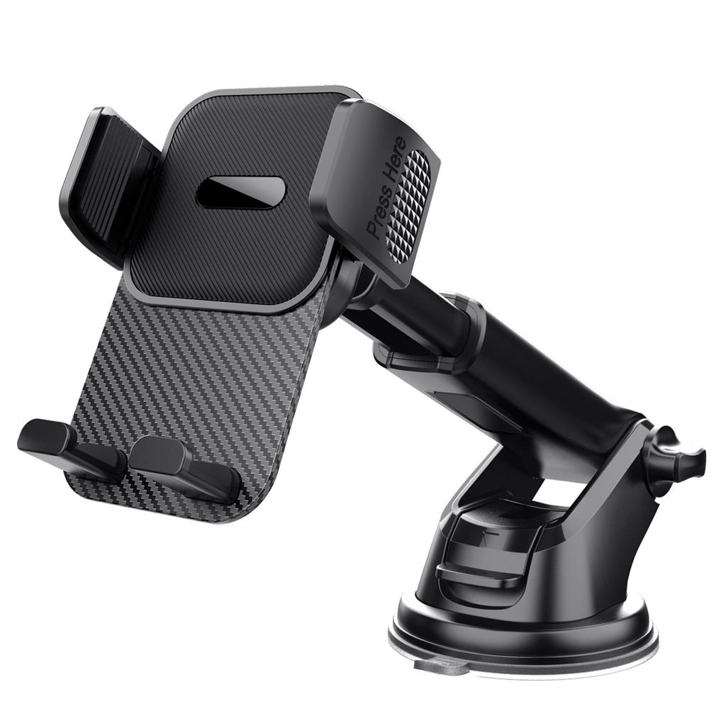 Multifunctional car mobile phone holder Car dashboard Windshield Suction cup retractable navigation mobile phone holder