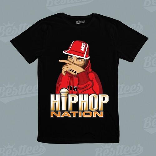 Men/Women/kids Hip Hop Nation Rapper popular RAP Music Tees New T-Shirt S разноцветный