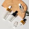Clear Dropper Bottles - 1ml, 2ml, 3ml, 5ml Sizes, Empty for Serum, Travel-Friendly Packaging