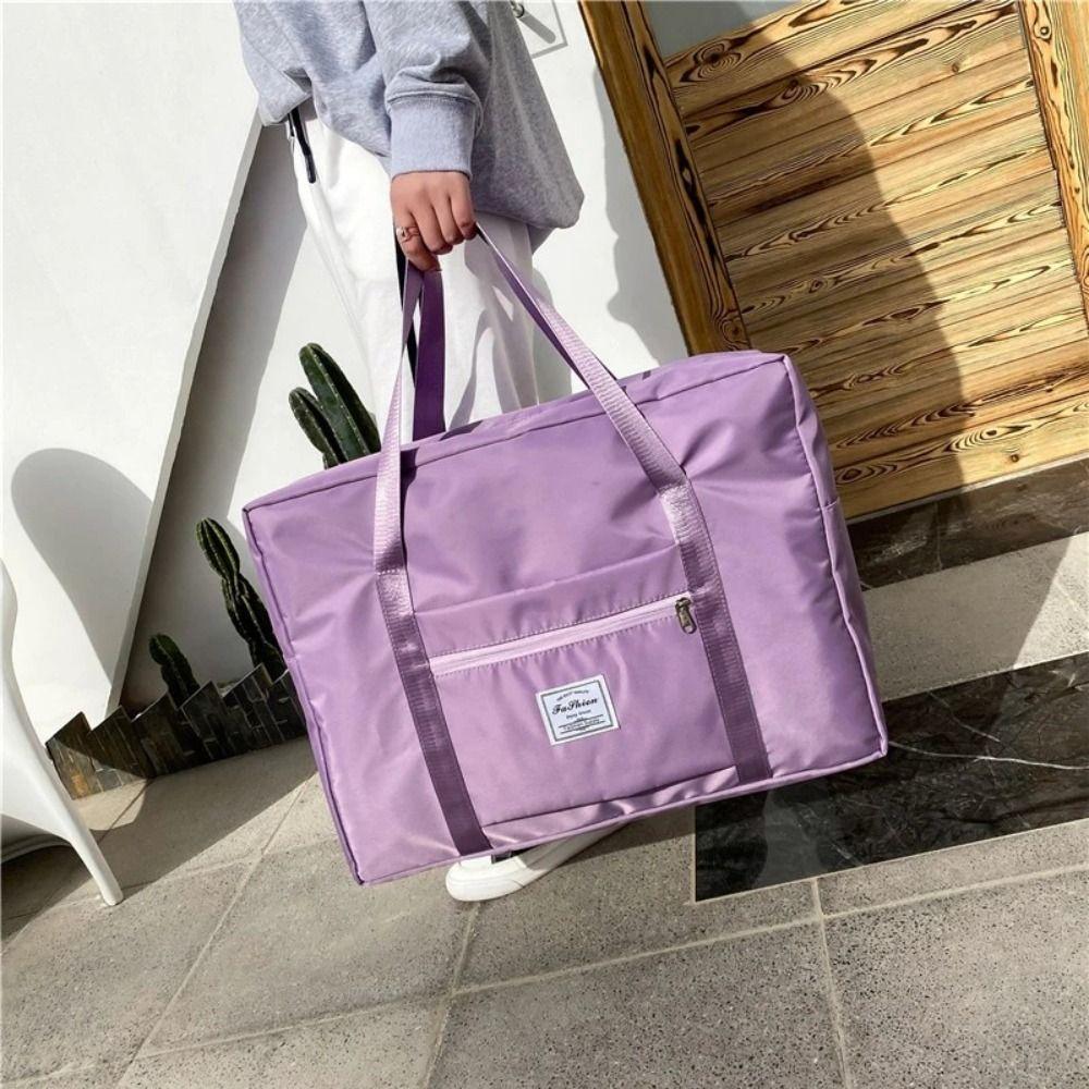 Folding Travel Luggage Bag Oxford Cloth Trip Handbags Luggage Bag Travel Storage Bag  Storage Bag