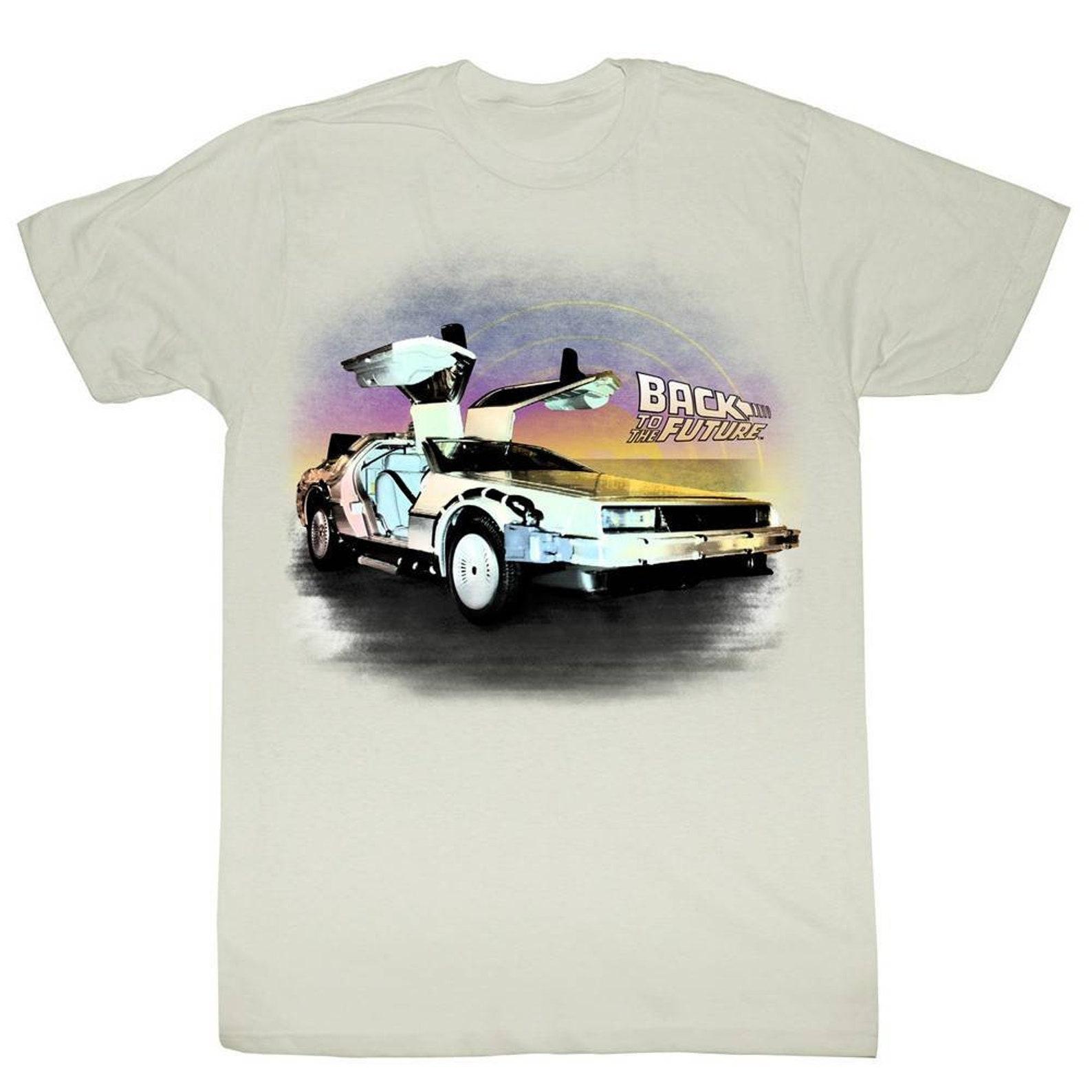 Back to the Future Been Back Natural Adult T-Shirt 3XL