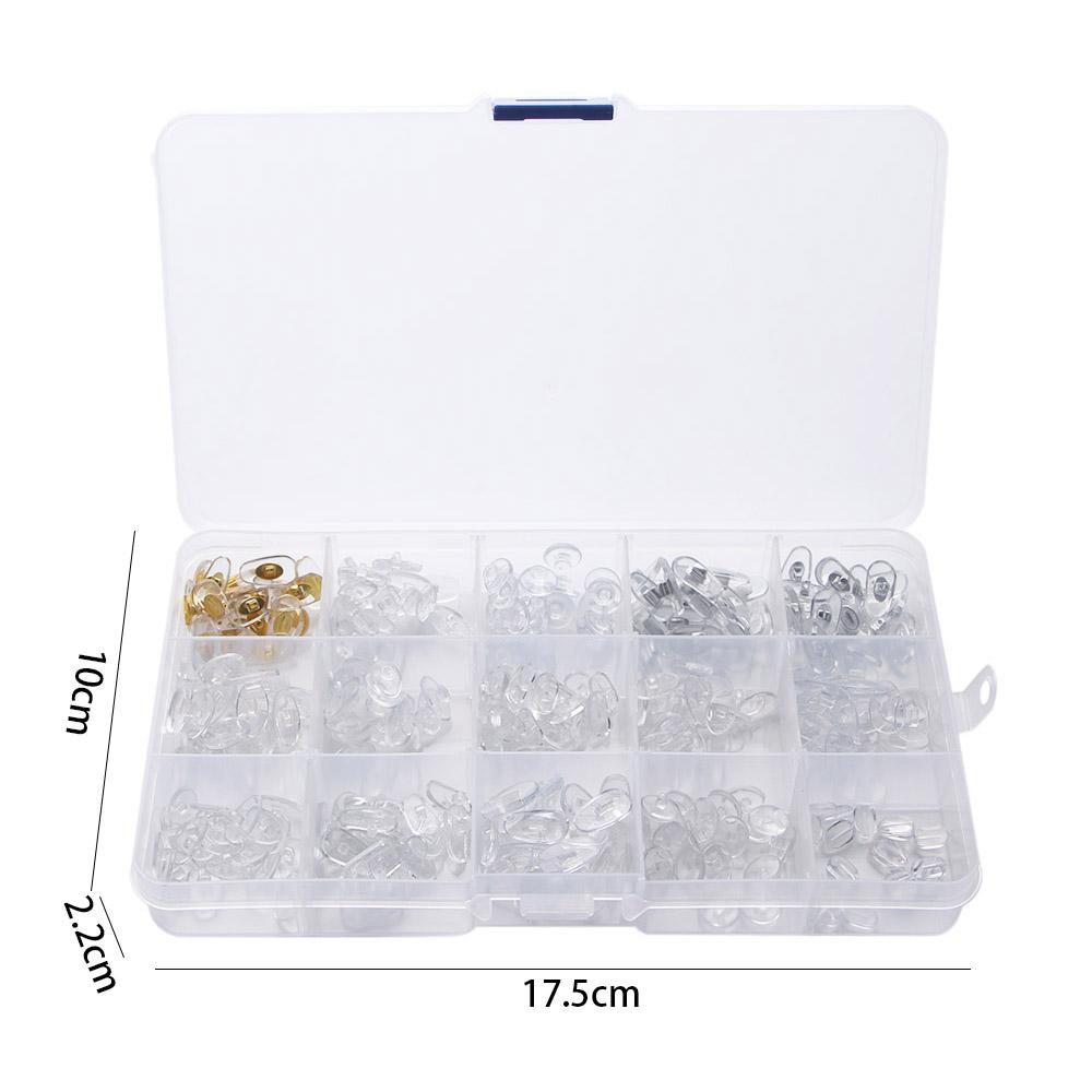 Nástroj na opravu brýlí Sada na opravu slunečních brýlí Silikonové nosníky Příslušenství k brýlím Nosníky na brýle