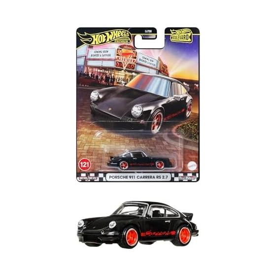 Hot Wheels Boulevard Porsche 911 Carrera RS 2.7 Игрушечный автомобиль Мини-машина 3 года и старше Черный JBL19