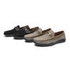 Men's Casual Leather Shoes Lightweight Loafers Moccasins Comfortable Slip On Driving Shoe