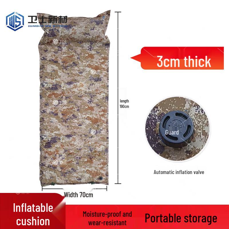 Camouflage Self-Inflating Camping Sleeping Pad