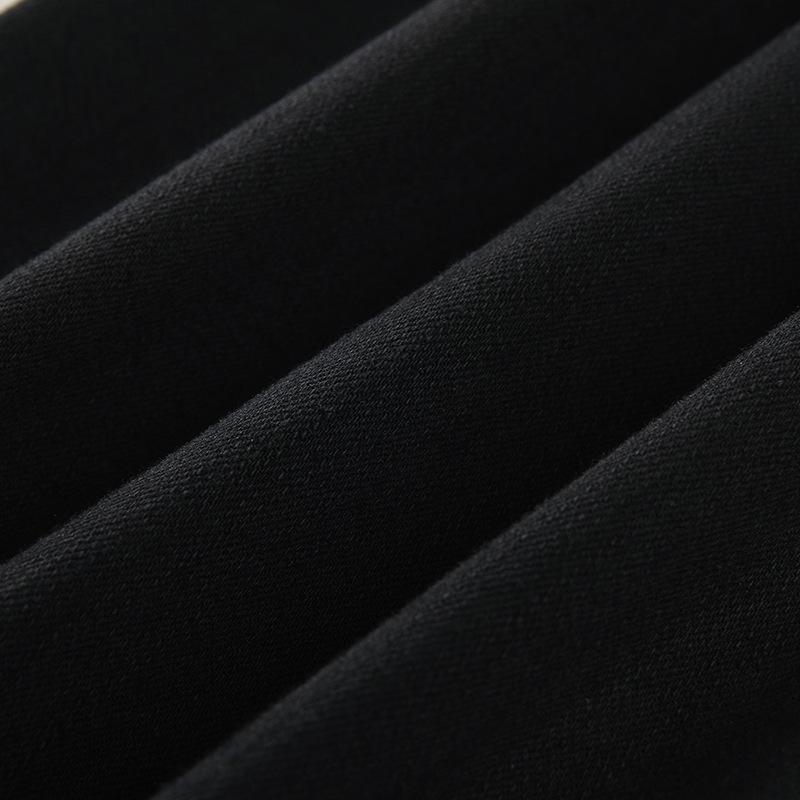 Women's Petite High-Waisted Micro-Flared Black Jeans - 2025 Spring Style