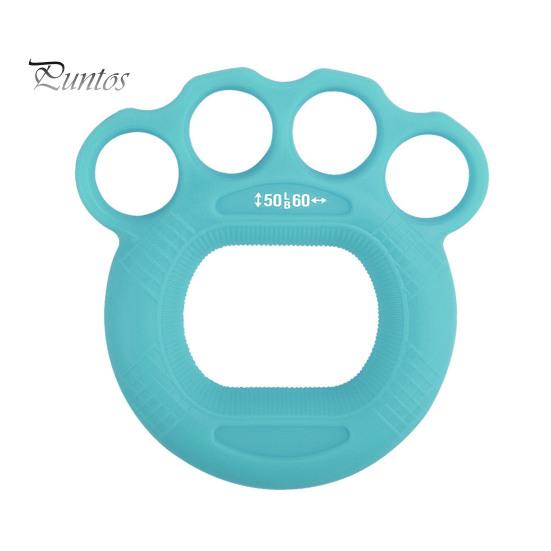 

Силовое тренировочное кольцо с силиконовой рукояткой, противоскользящее кольцо для тренировки пальцев предплечья, портативное оборудование для реабилитации рук темно-синий