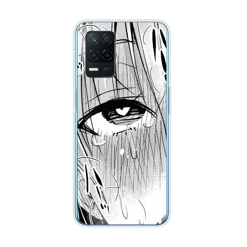 Anime Girl Japan Faces For Realme 8 8i V3 V5 GT Neo Flash Edition Explorer Master Neo2 Narzo 30 50i 50A C21Y Phone Case