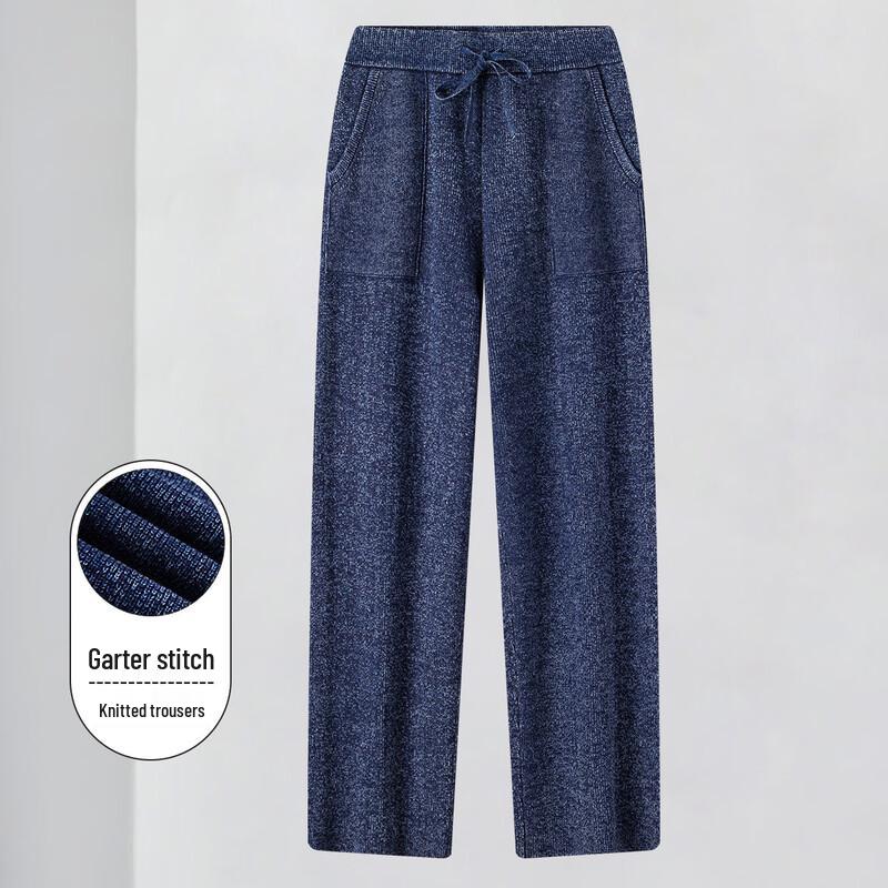 

Luotz Men s High-Quality Knit Straight-Leg Pants 2XL