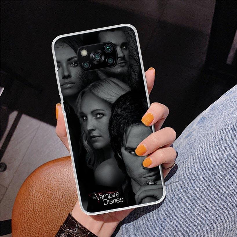 The Vampire Diaries Salvatore Phone Case For Xiaomi Poco X7 X6 X5 Pro F7 Ultra Redmi 15C 15 13C 13 12C 12 10 10A 10C 9 9A 9C 9T