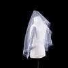 1 X Women 150Cm White One Layer Short Wedding Bridal Veils