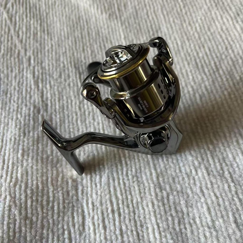 Electroplated Micro Lure Spinning Reel – Interchangeable Left/Right Hand – Long Cast Design