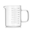 240ml Measuring Glass Espresso Measuring Cup Measuring Glass with Markings and Handle Shot Glass Measuring Cup Heat-Resistant Glass Thickened Glass