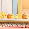 Dekorative Harz-Buchstützen mit Cartoon-Frucht-Design für Zuhause, Büro und Arbeitszimmer