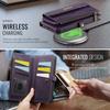 For iPhone 14 Pro Max Case CASEME C39 RFID Blocking Zipper Wallet Stand Leather Cover with Strap