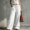 Women's Loose Fit Casual Straight Leg Sweatpants with Elastic Waist, Color