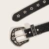 Fashionable Wide Waist Belt Elegant Glitters Belt Vintage Styles Waistband for Dresses and Jeans