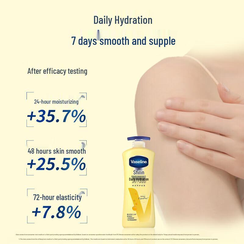 Vaseline Repairing Body Lotion 400ml & Dove Nourishing Shampoo 460g Set