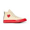 Converse Comme des Garçons Play x Chuck 70 High Pristine Red A01794C