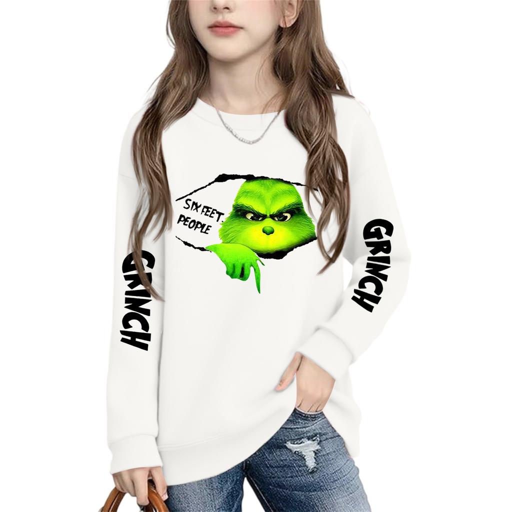 Boys Girls Child Fashion Daily Versatile Casual Crewneck Sweatshirts Daily Long Sleeve Patchwork Top Sweatshirts