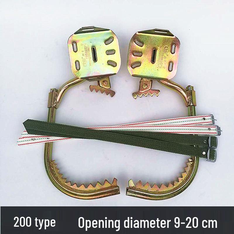 Baumkletter-Fußspitzen - Langlebige Eisen-Schuhe & Haken für Stangen