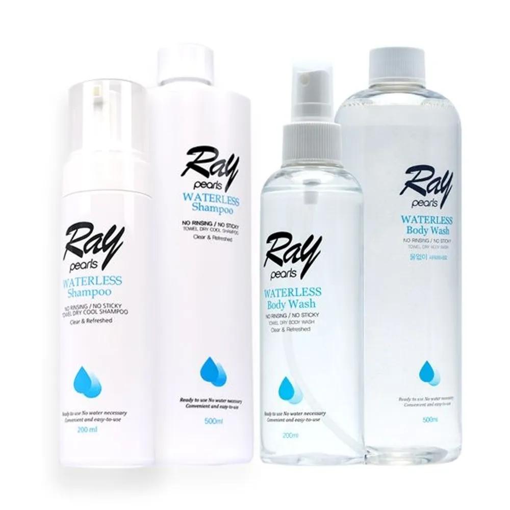 Waterless Hair & Shower Raypulse Waterless Shampoo/Body Wash Body Wash 200ml (Full Size)