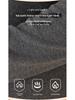 Arctic Fleece Cotton Men's Thermal Underwear Set: Lightweight Autumn/Winter Half-High Collar Top & Pants