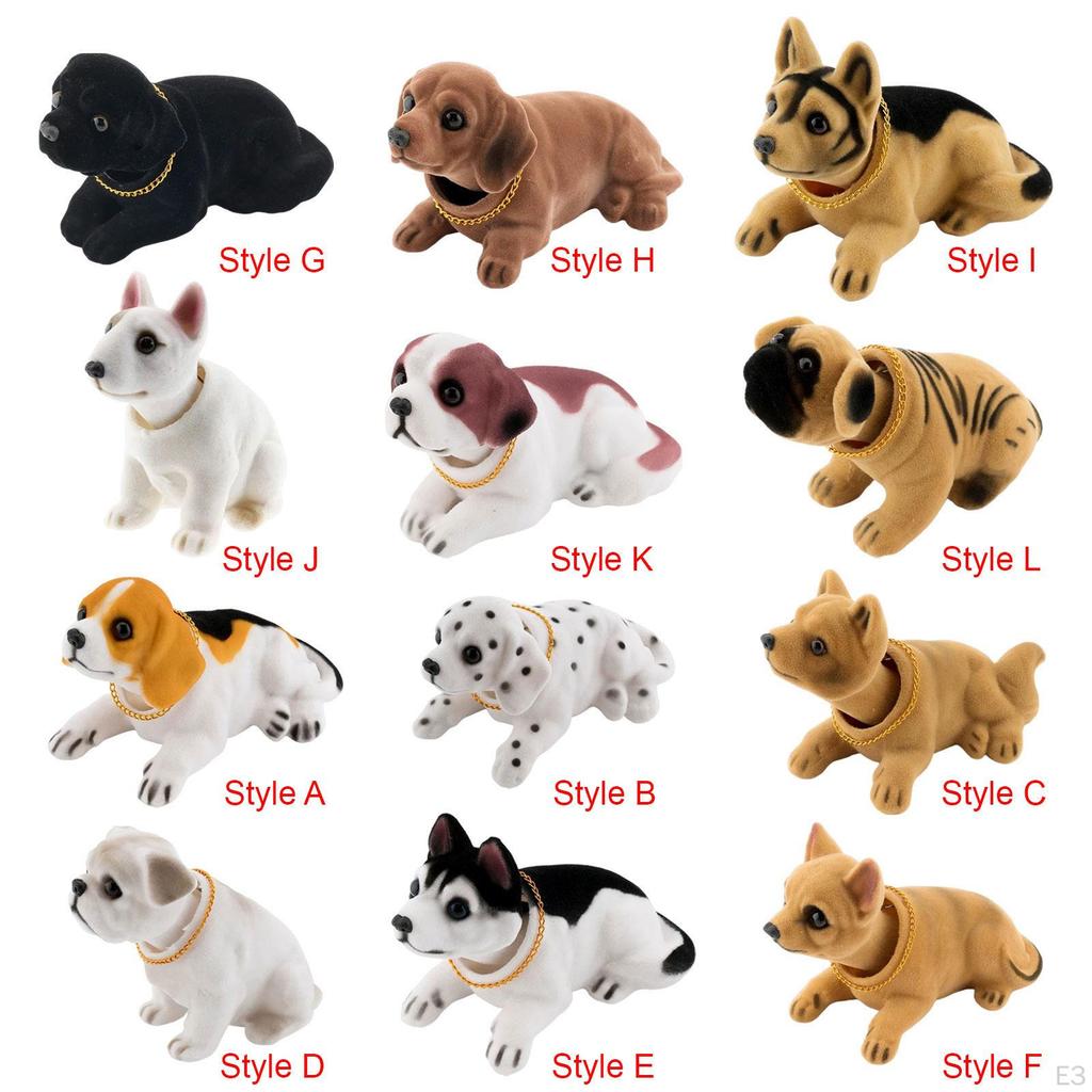 Dog Car Ornaments Dashboard Toys Crafts Creative Gifts Desktop Ornament Home
