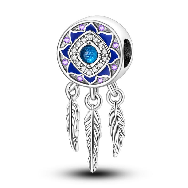 100% Rame Zircone Scintillante Occhio del Diavolo Occhio di Horus Auguri Migliori Portafortuna Perline Adatte a Braccialetti da 3 mm Gioielli Fai da Te