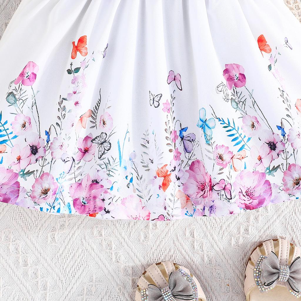 3M-3J Süße Babykleider Modische Kleider Mädchen Printkleider Sommerkleider