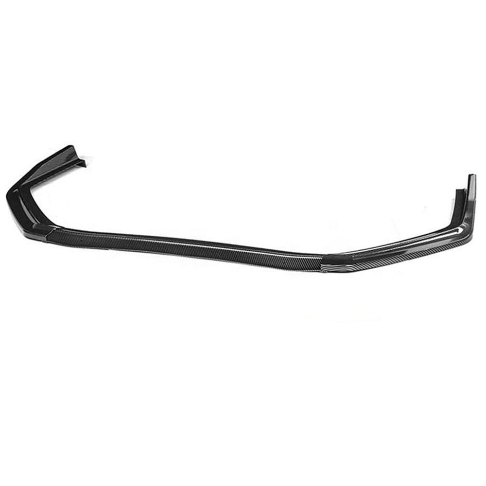 Compatible con 15-21 Subaru STI: Divisor de Labio Frontal de Tres Piezas para Subaru WRX Estilo CS JDM