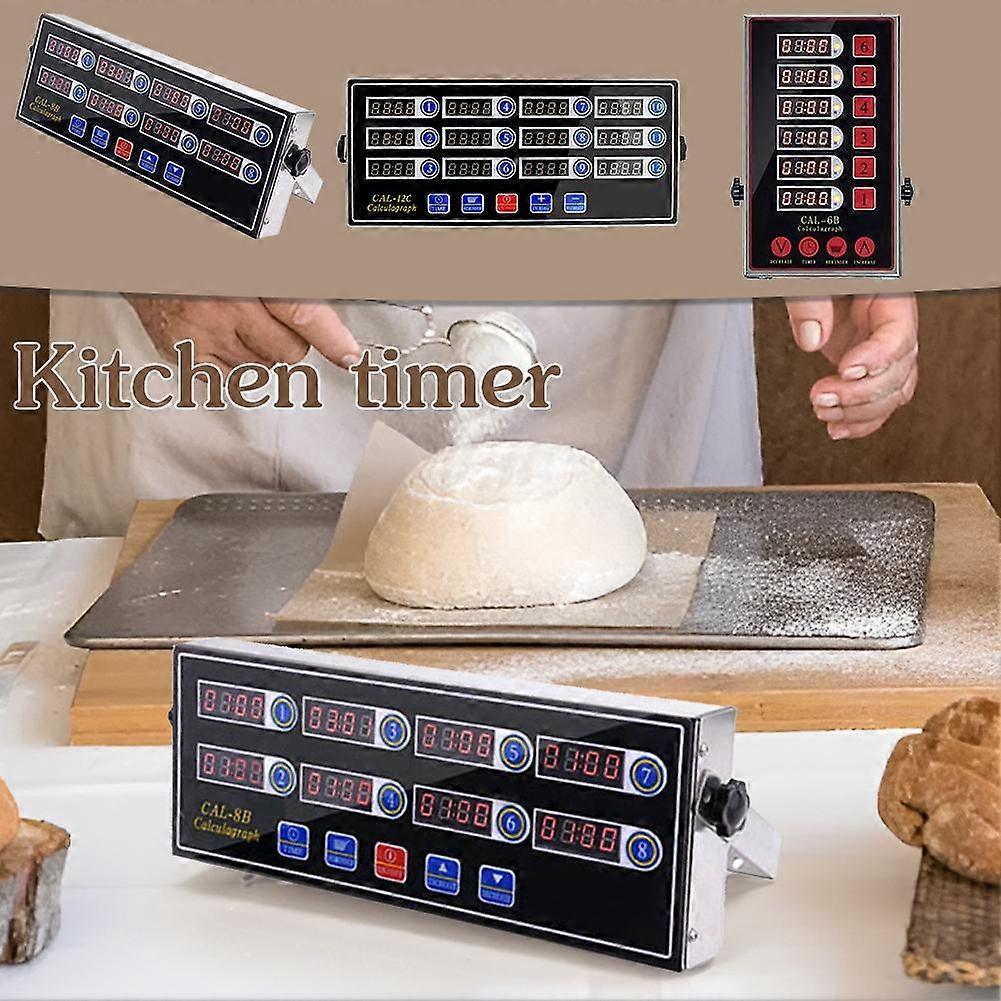 Commercial Timers For Cooking Timer,Digital Restaurant Timers Professional Reminder Alarm Frye For Food Cooking Loud