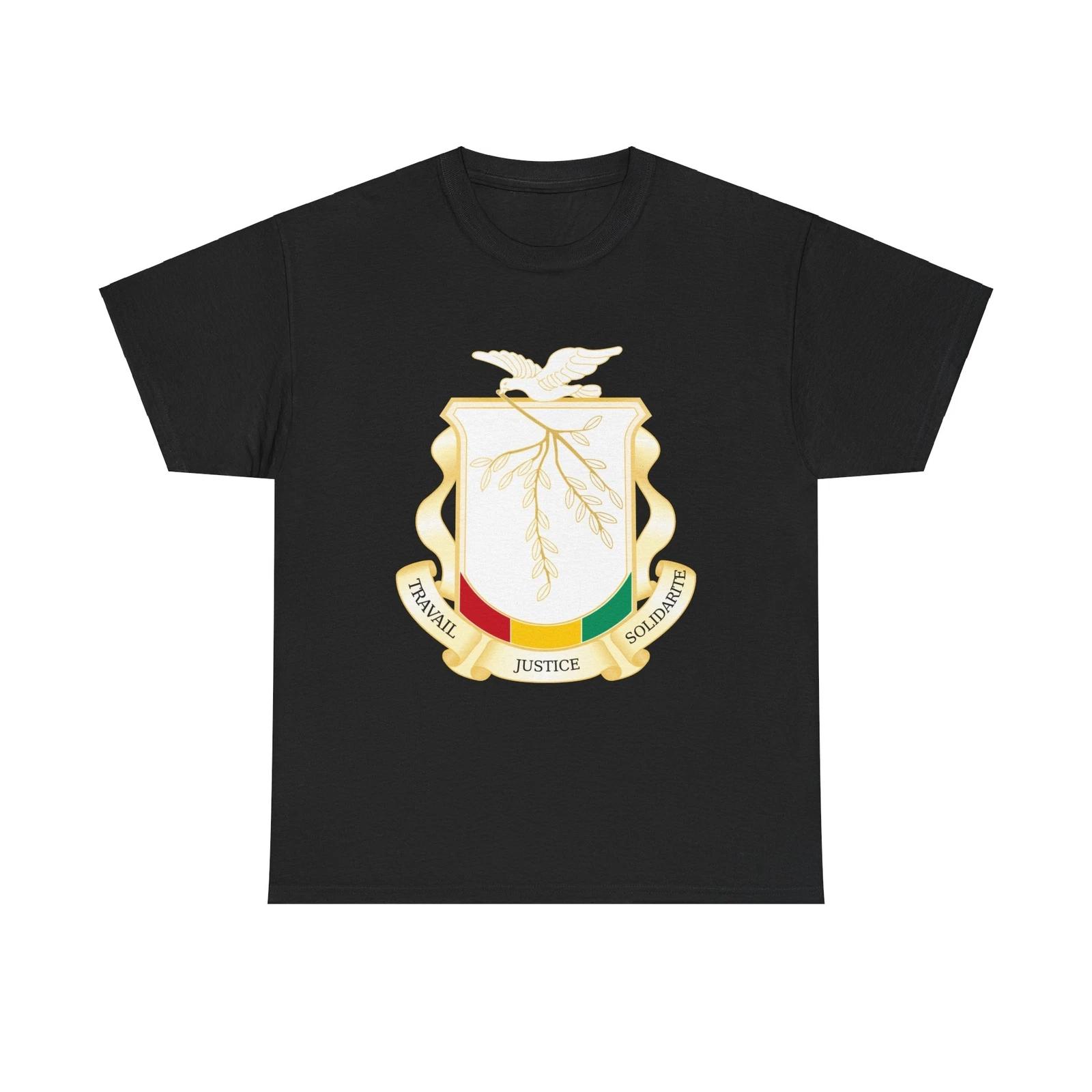 Coat of Arms of Guinea - T shirt 2XL