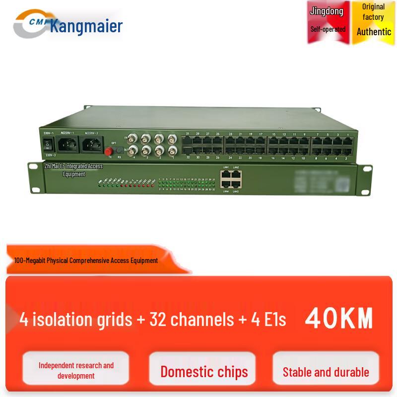 CMR Multi-Service Fiber Optic Transceiver