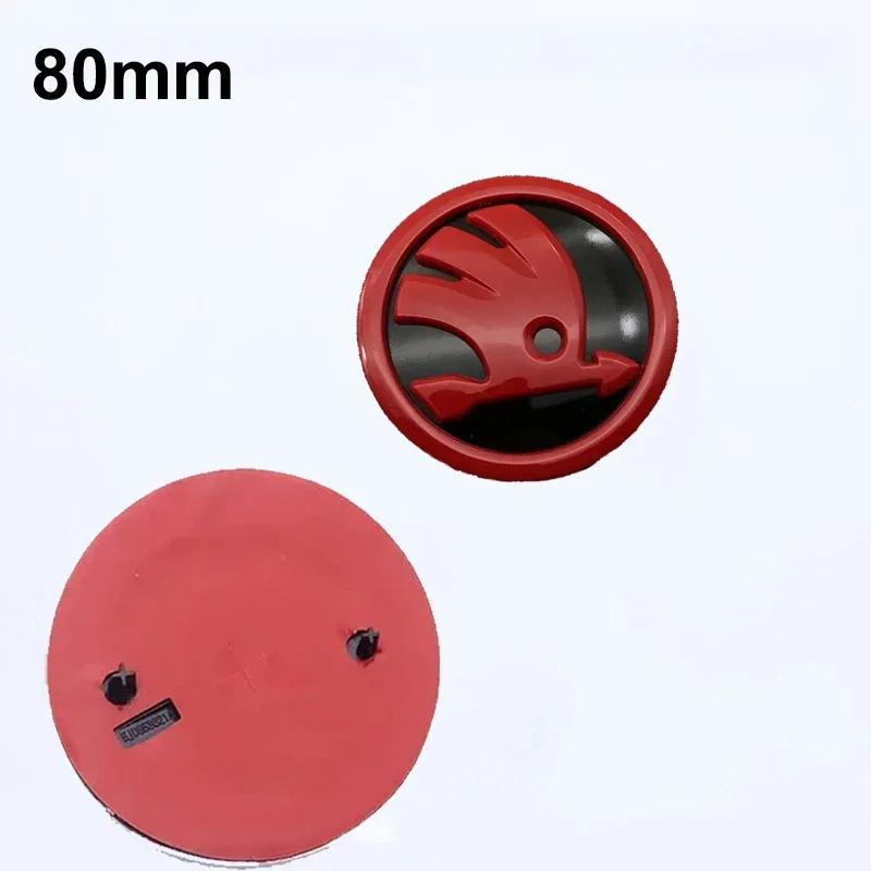 2025 Nová ABS Samolepka s logem předního zadního znaku pro SKODA Rapid Octavia Fabia Laura Superb Kodiaq Karoq Náhradní Acce