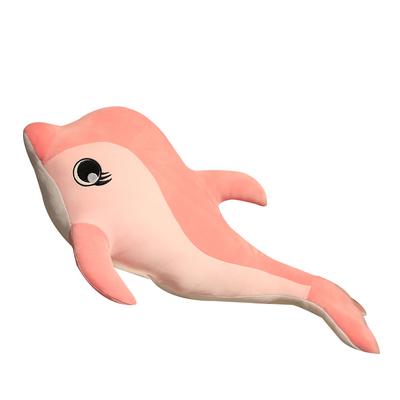 New Large Plush Dolphin Toys Stuffed Sea Animal Cute Girls Dolls Soft Baby Sleeping Pillow Christmas Birthday Gift for Kids