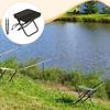Camping Stool Folding Fishing Oxford Cloth Heavy Duty for Backpacking Outdoor