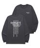 Baligeiteu Spotted Logo Long Sleeve (Bls034) Charcoal