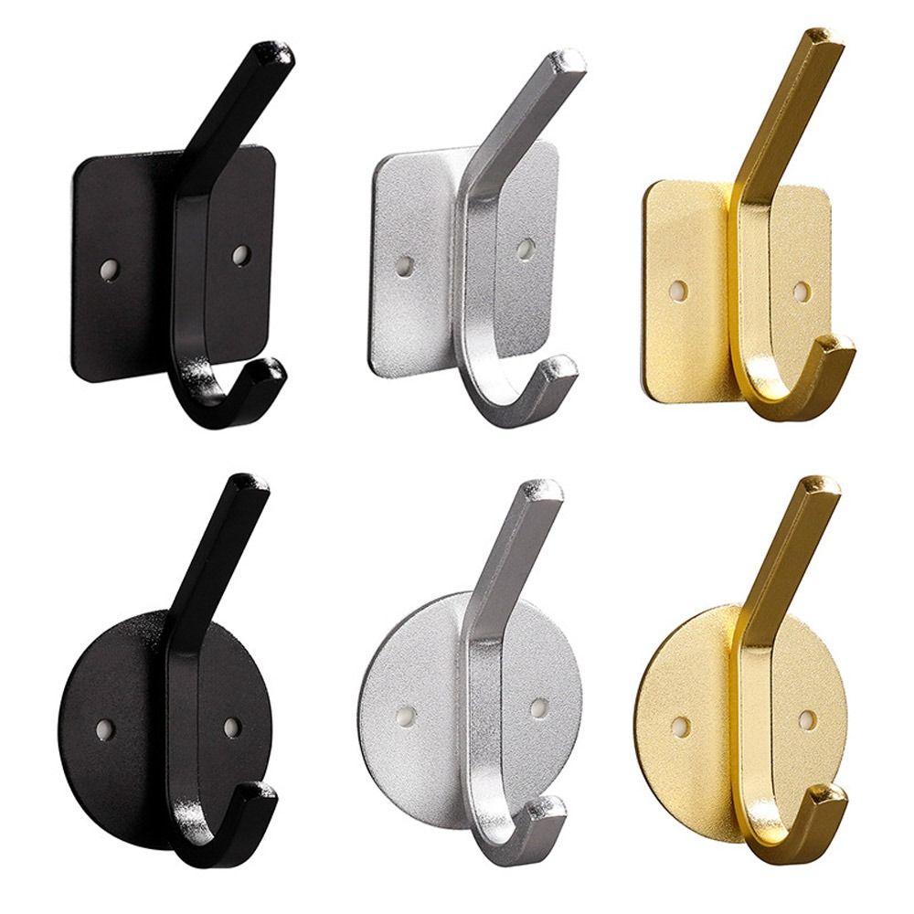 

Держатели для банных полотенец из матовой нержавеющей стали для гостиной, клейкие крючки, крючок для полотенец, настенные крючки