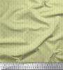 Soimoi Japan Crepe Satin Fabric Dot & Leaves Small Motif Shirting Print Fabric by the Metre 42 Inch