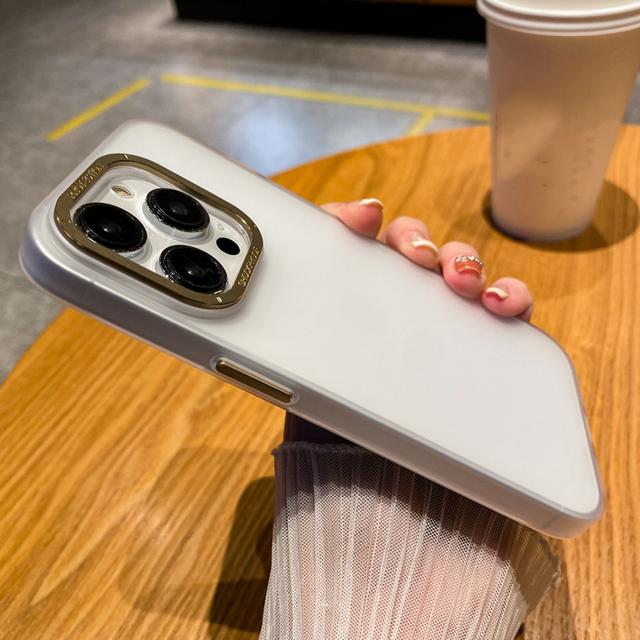 Shockproof Metal Camera Frame Case For Iphone 14 Pro Max 13 12 Pro Max Armor Matte Transparent Back Cover For Iphone 14 Cases