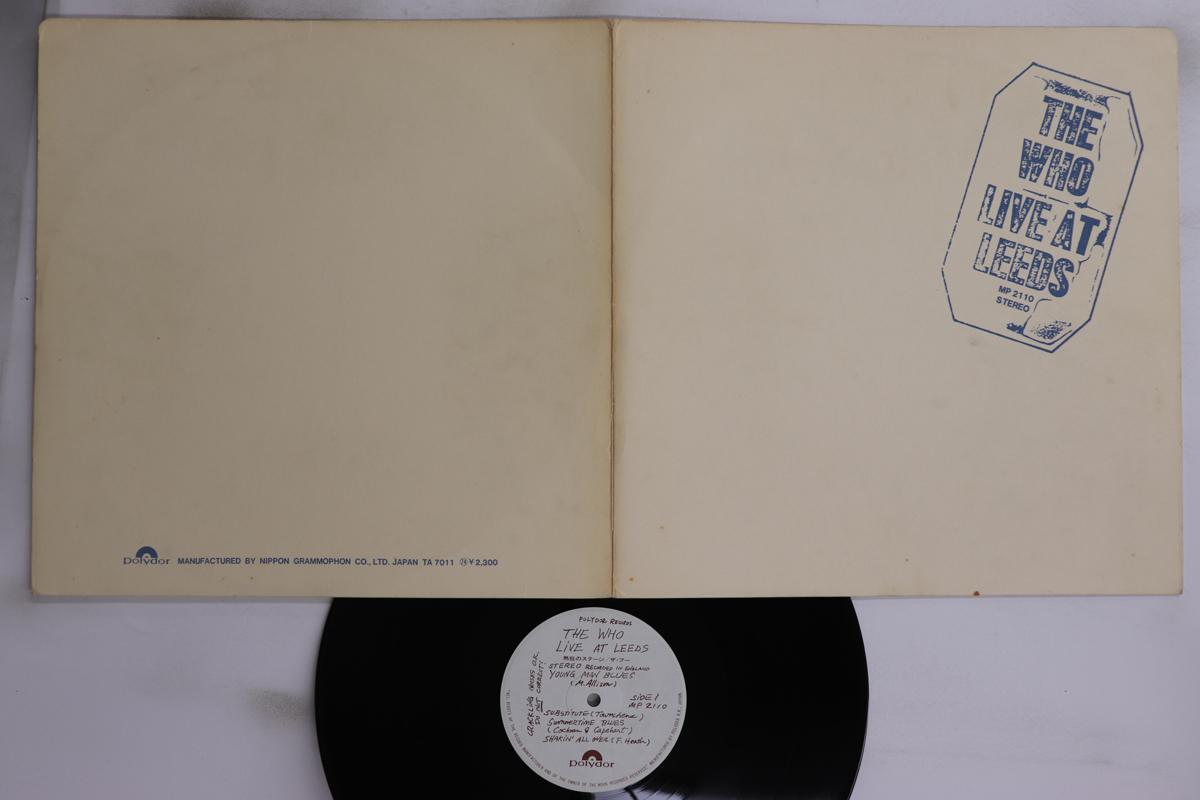 

LP Record WHO - Live At Leeds MP2110 POLYDOR 1970 Japan Rock Used