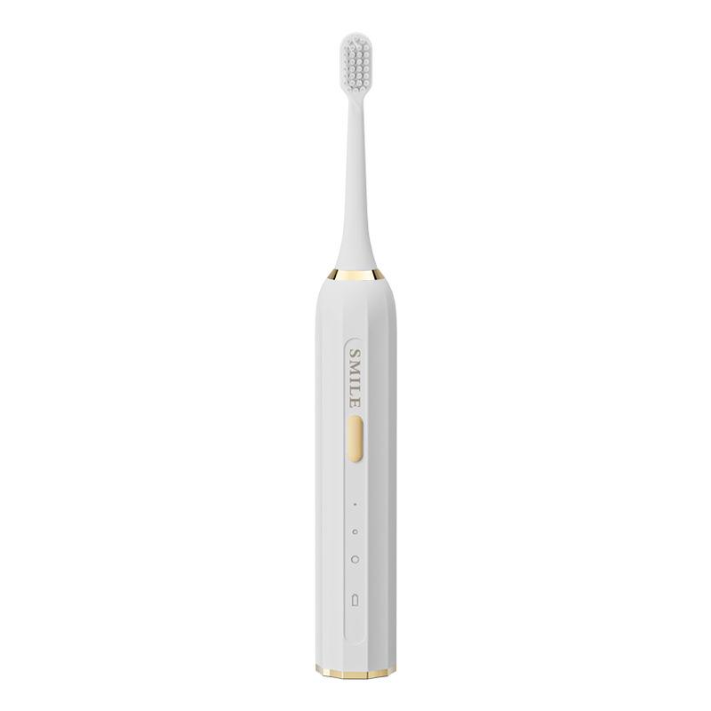 Electric Toothbrush Smart Tooth Brush USB Rechargeable Teeth Clean Whitening Sonic Toothbrush with Automatic Replacement Head