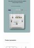 Smart Ultra-Thin Panel Switch: Compatible with Mijia App for Remote Control, Voice Commands, and Timed Scenes.