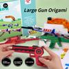 10/36 coli Hârtie 3D Origami Avioane de Hârtie DIY Pistol de Jucărie Jucării Educaționale STEM pentru Copii Kit de Artizanat Dezvoltă Gândirea Spațială a Bebelușilor Cadouri