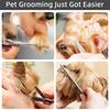 Safe And Precise Professional Pet Grooming Scissors With Round Head Stainless Steel Dog Hair Shears Professional Grade Kit